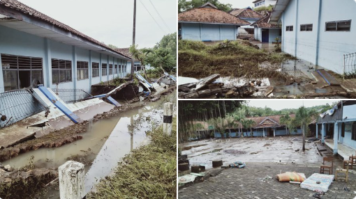 Losses in Yogyakarta due to flooding