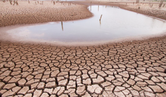 Areas of Indonesia experiencing drought